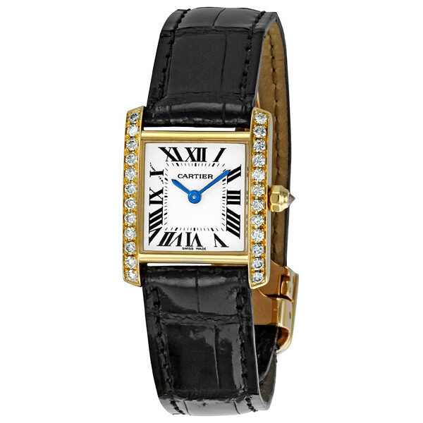 Cartier Tank Francaise 18kt oro amarillo diamante señoras reloj