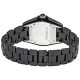 Chanel J12 Automatic Diamond Black Ceramic Watch #H3109 - Watches of America #3