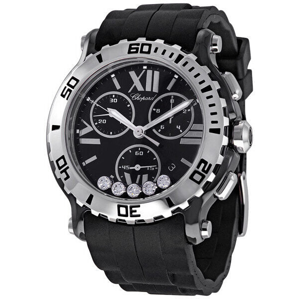 Chopard Happy Sport Steel and Diamond Ladies Watch 288515