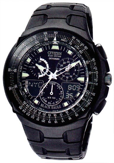 Reloj Citizen Black Eagle Skyhawk Hombre JR3155-54E – Watches of America Reloj Citizen Black Eagle Skyhawk Hombre JR3155-54E – Watches of America