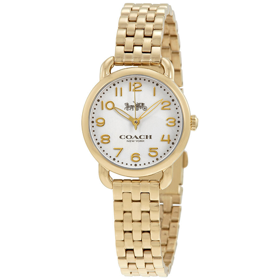 Coach delancey watch gold sale