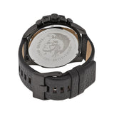 Diesel Chronograph Black Dial Black Leather Men's Watch #DZ4291 - Watches of America #3