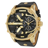 Diesel Mr. Daddy 2.0 Black Dial Men's Chronograph Watch #DZ7371 - Watches of America