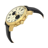 Fossil Grant FS5272 Reloj cronógrafo para hombre con esfera color crema