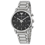 Emporio Armani  Chronograph Black Dial Men's Watch #AR1853 - Watches of America
