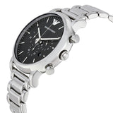 Emporio Armani Classic Chronograph Black Dial Men's Watch #AR1894 - Watches of America #2