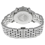 Emporio Armani Classic Chronograph Black Dial Stainless Steel Men's Watch #AR0389 - Watches of America #2
