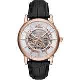 Emporio Armani Automatic Skeleton Dial Men's Watch  AR60007 - Watches of America