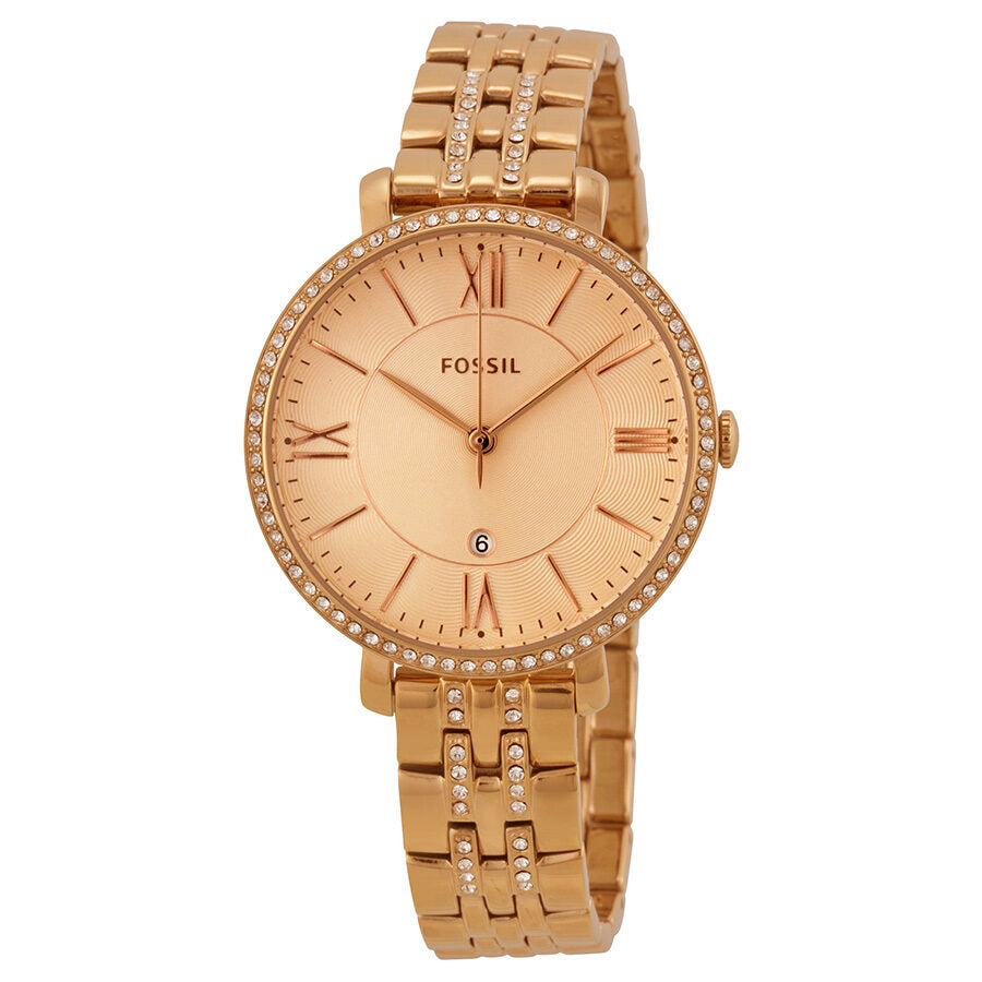 Fossil watch ladies rose gold best sale