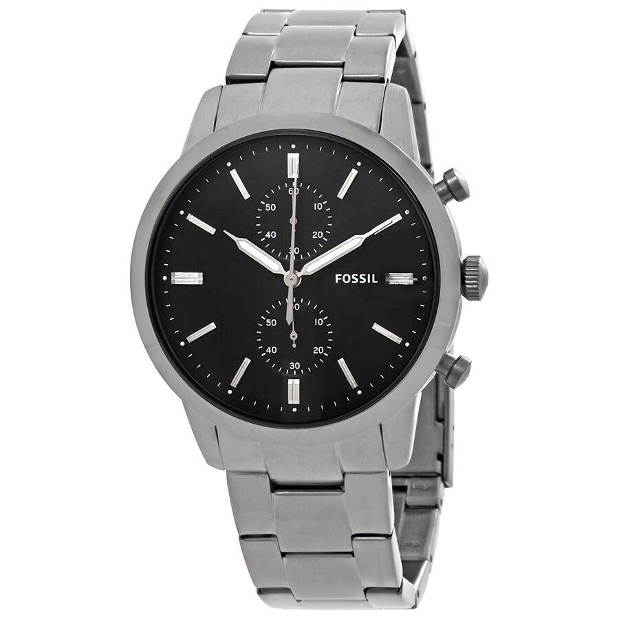 Townsman black 2024 chronograph watch