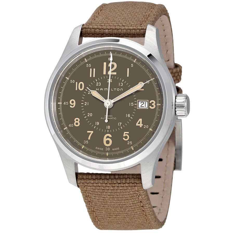 Hamilton Khaki Field Automatic Brown Dial Men's Watch H70305993
