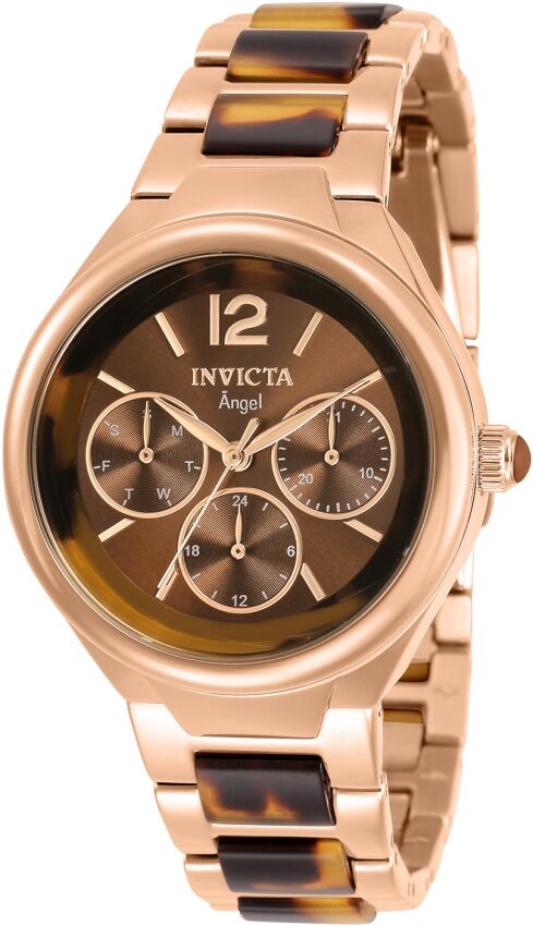 Invicta Angel Quartz Brown Dial Ladies Watch 32064 Watches of America