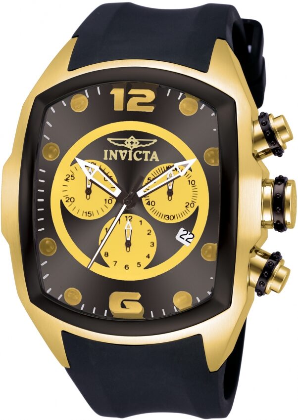 Invicta Lupah Chronograph Black Dial Men s Watch 10067 Watches of America