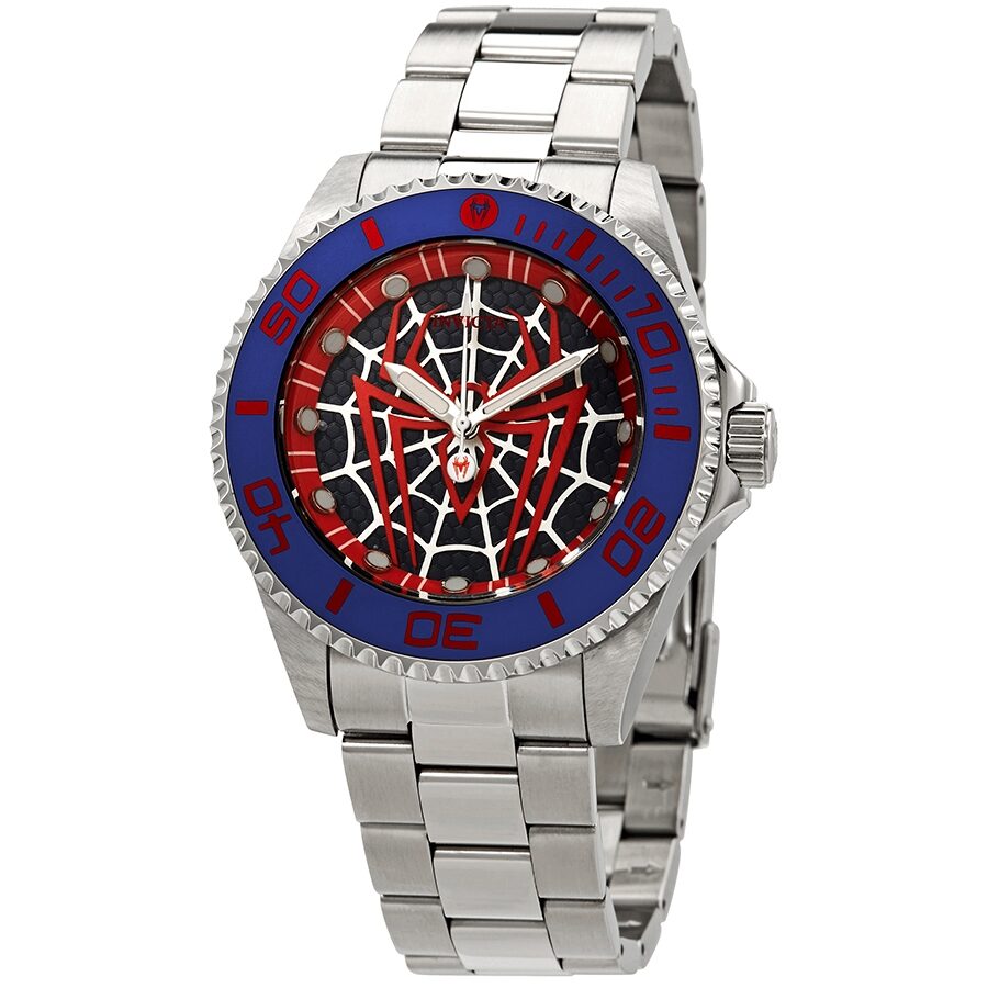 Invicta Marvel Spiderman Quartz Black Dial Men s Watch 29683 Watches of America