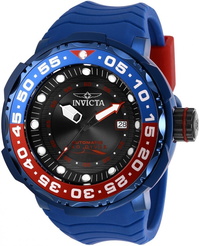 Invicta red and blue watch best sale