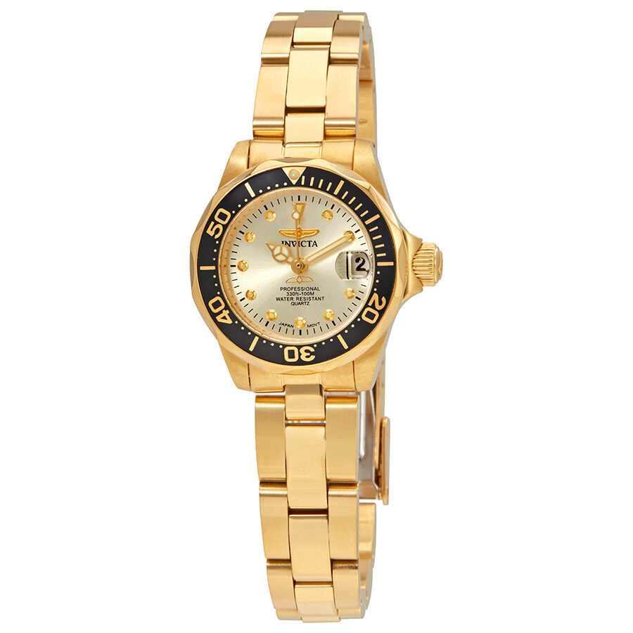 Las mejores ofertas en Relojes de pulsera de mujer chapado en oro Invicta  Caso