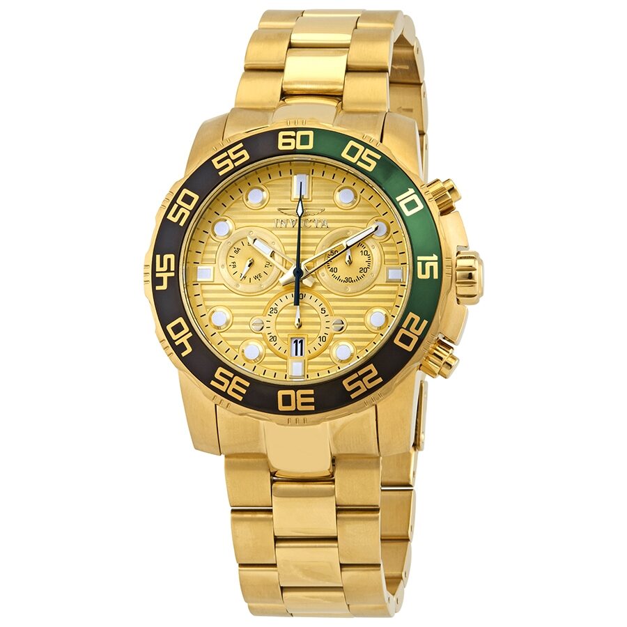 Invicta Pro Diver Invicta 21554 Invicta Pro Diver Chronograph Gold