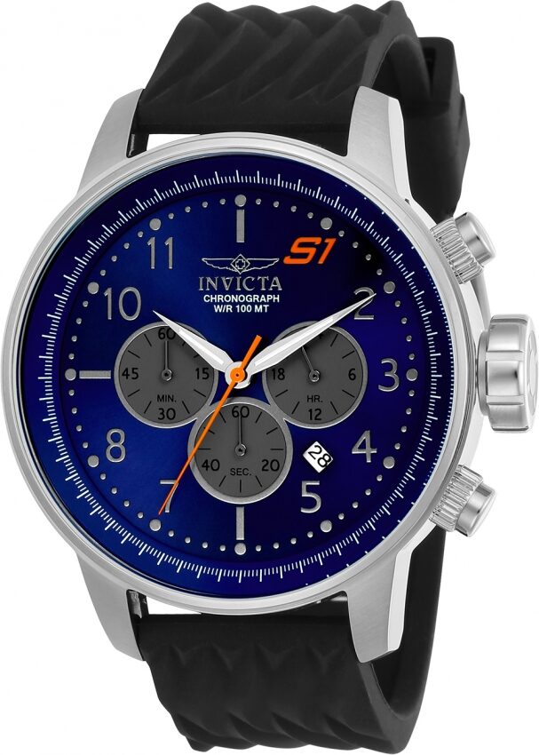 Invicta s1 rally chronograph hotsell blue dial men's watch