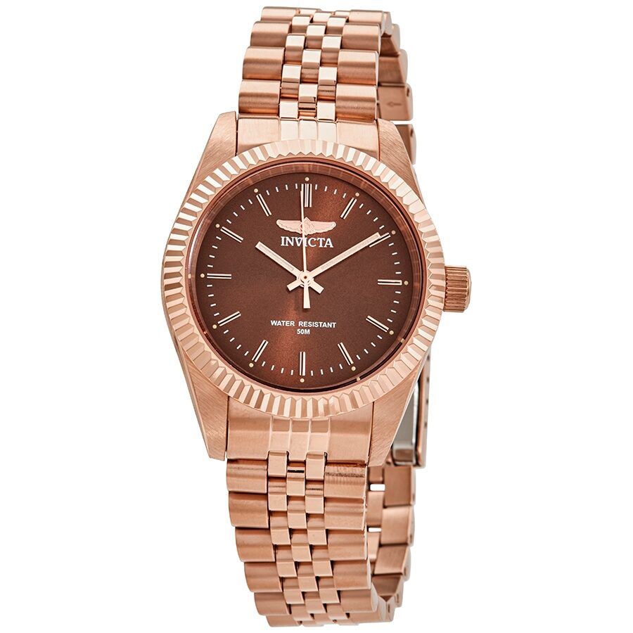 Invicta watch rose gold mens best sale