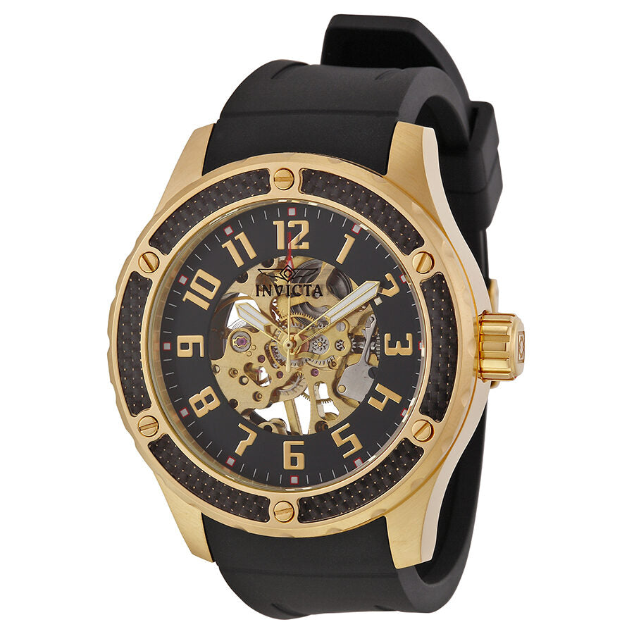 Invicta mechanical hot sale skeleton watch