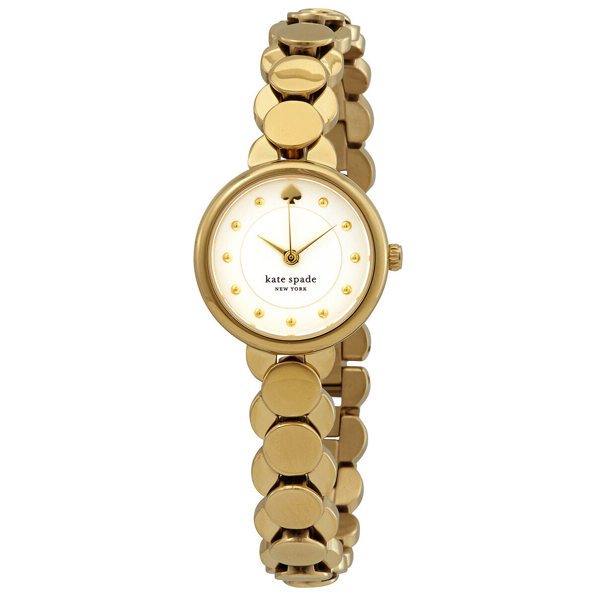 Kate spade Monroe Reloj de cuarzo con esfera blanca para mujer KSW1634 Watches of America