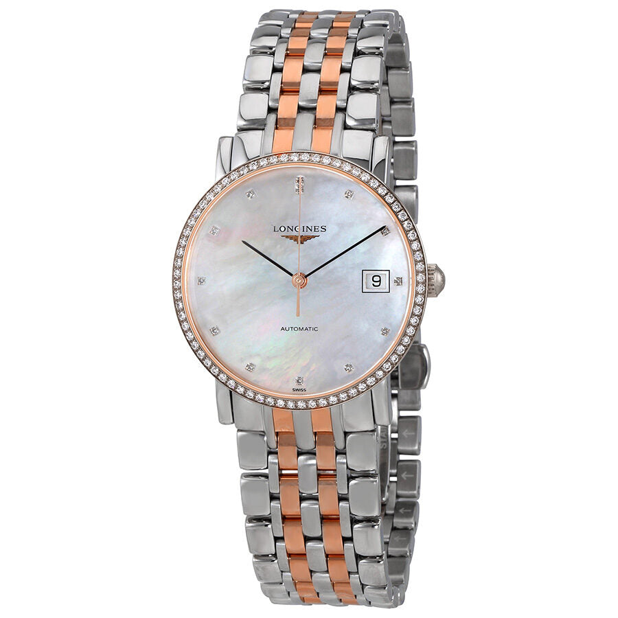 Longines mother of pearl face best sale