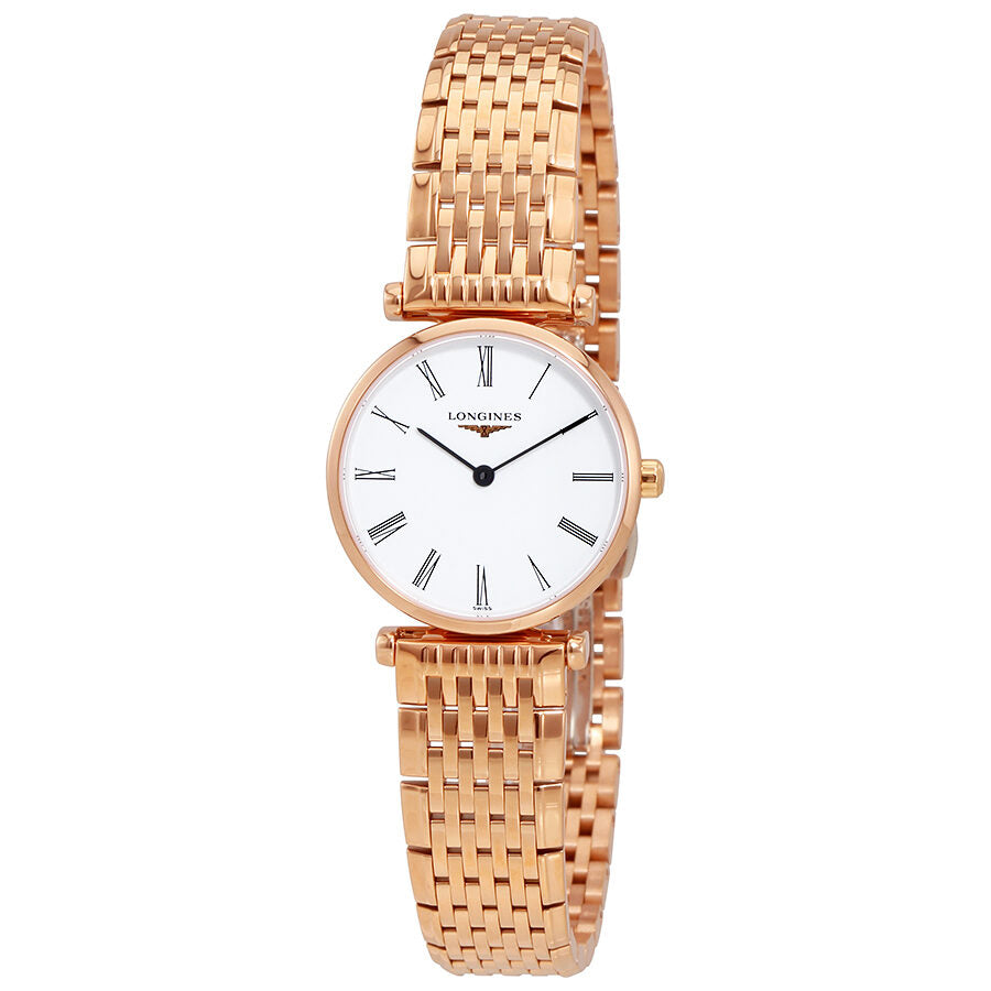 Longines La Grande Classique Reloj de mujer con esfera blanca
