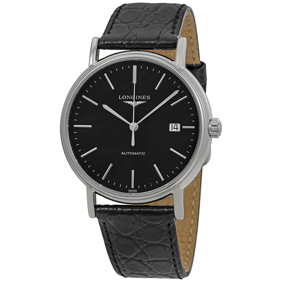 Longines Presence Automatic Black Dial Men's Watch L49214522