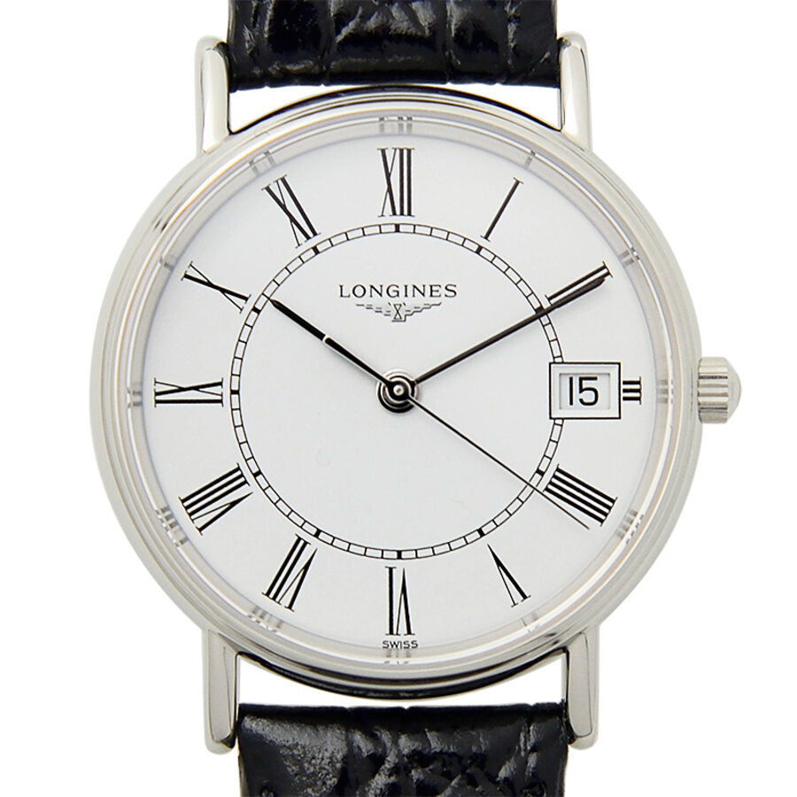 Longines Presence Reloj de mujer con esfera blanca