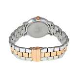 Marc by Marc Jacobs White Dial Two Tone Stainless Steel Ladies Watch MBM3312 - Watches of America #3