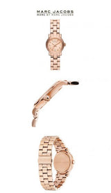 Marc By Marc Jacobs Amy Rose Gold Women's Rose Gold Analog Watch MBM8613 - Watches of America #3