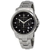 Maserati Successo Chronograph Black Dial Men's Watch R8873621001 - Watches of America