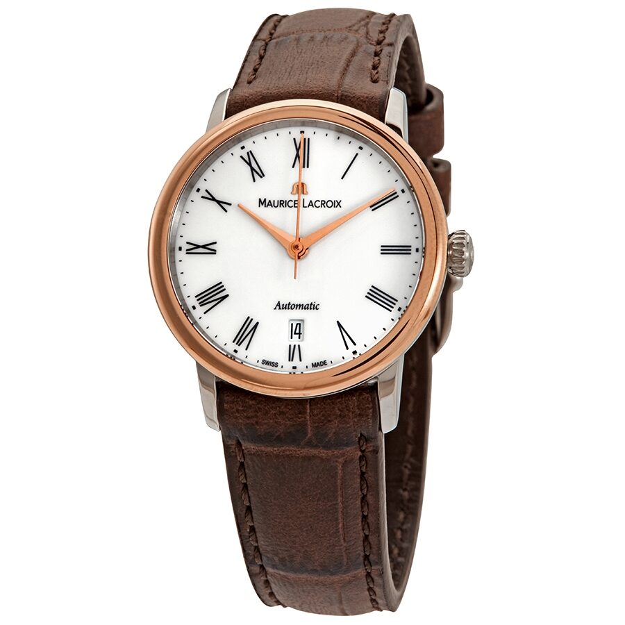 Maurice Lacroix Brown Leather Maurice Lacroix Masterpiece