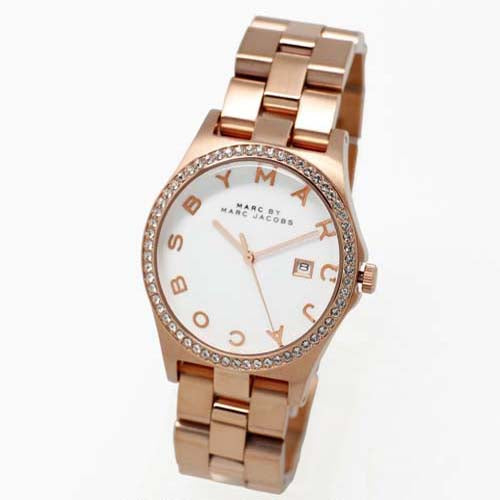 Marc by Marc Jacobs Henry Gold women’s stainless steel watch MBM3079 - Watches of America