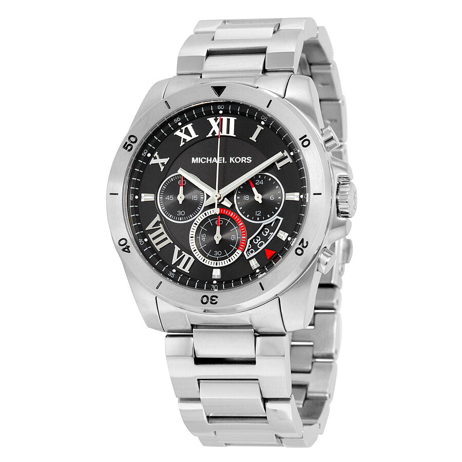 Michael Kors Brecken Chronograph Black Dial Men\'s Watch MK8438 – Watches of  America