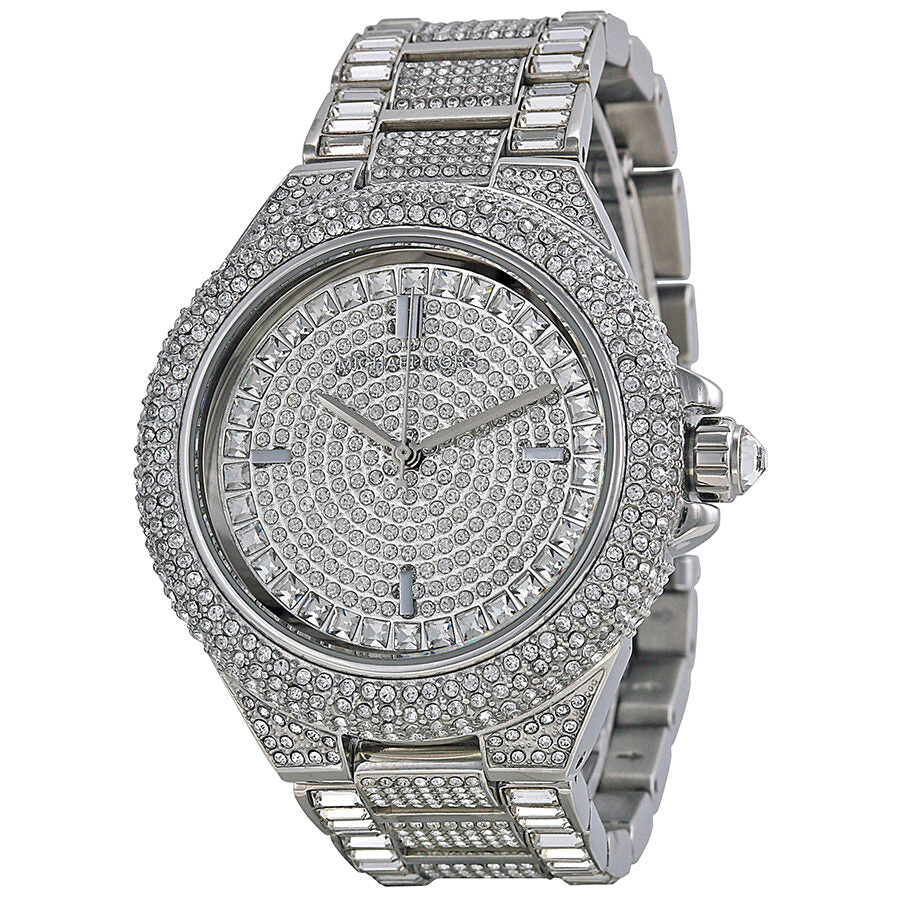 Michael Kors Camille Crystal Pave Dial Crystal Encrusted Ladies Watch Watches of America