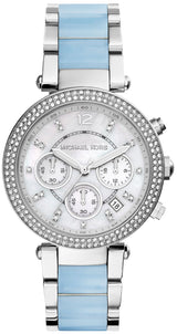 Michael Kors Parker Mother of Pearl Dial Ladies Watch MK6138 - Watches of America