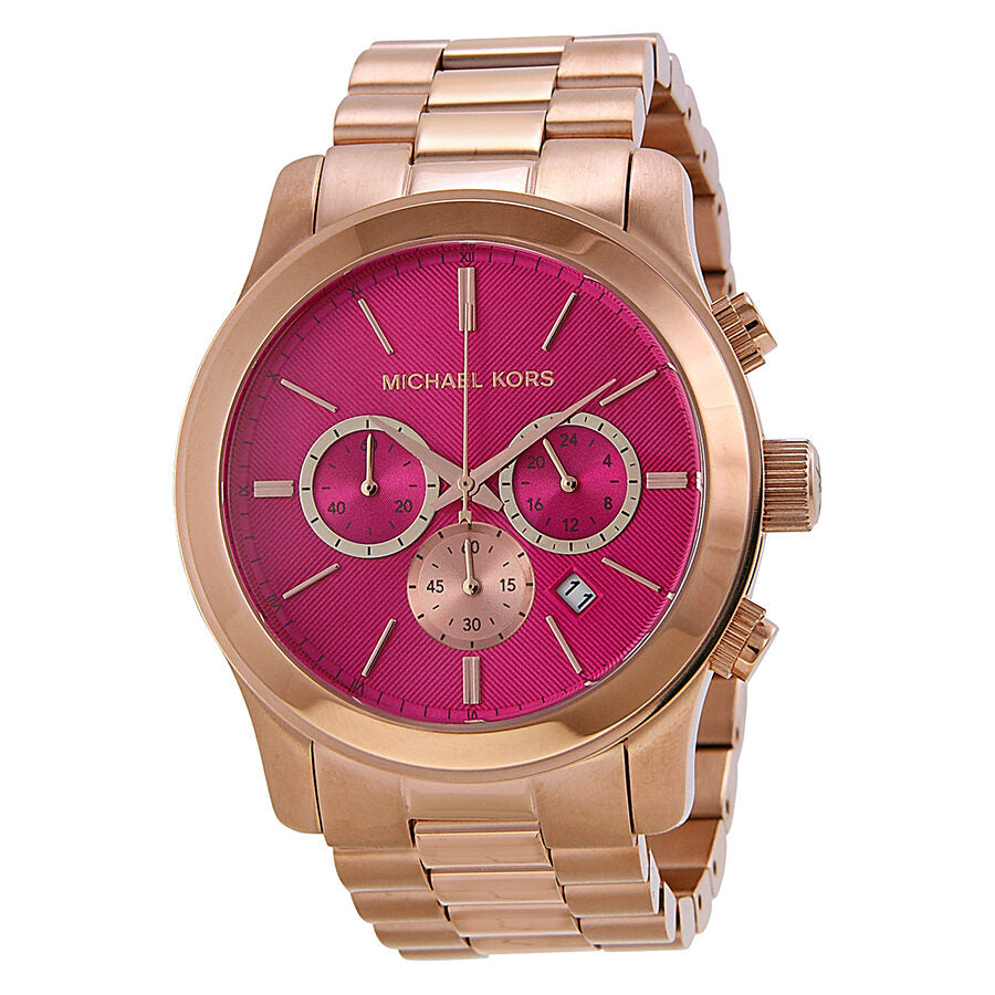 Gold and pink watch best sale