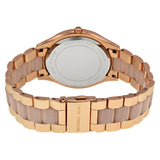 Michael Kors Slim Runway Rose Dial Rose Gold-tone Ladies Watch #MK4294 - Watches of America #3