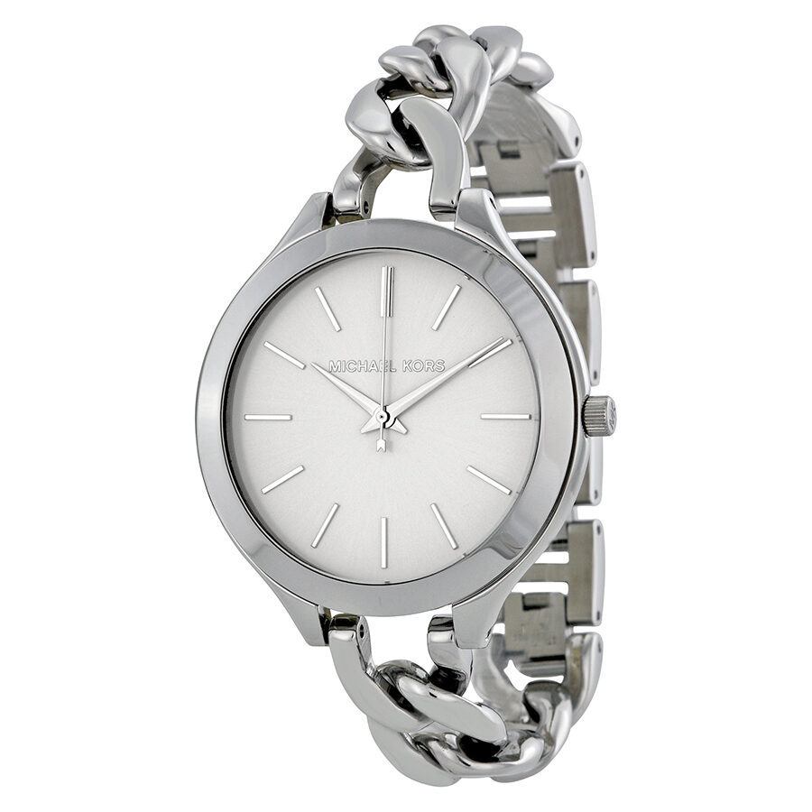 Michael kors ladies slim runway watch sale