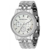 Michael Kors Jet Set Chronograph Mother of Pearl Dial Ladies Watch MK5020 - Watches of America
