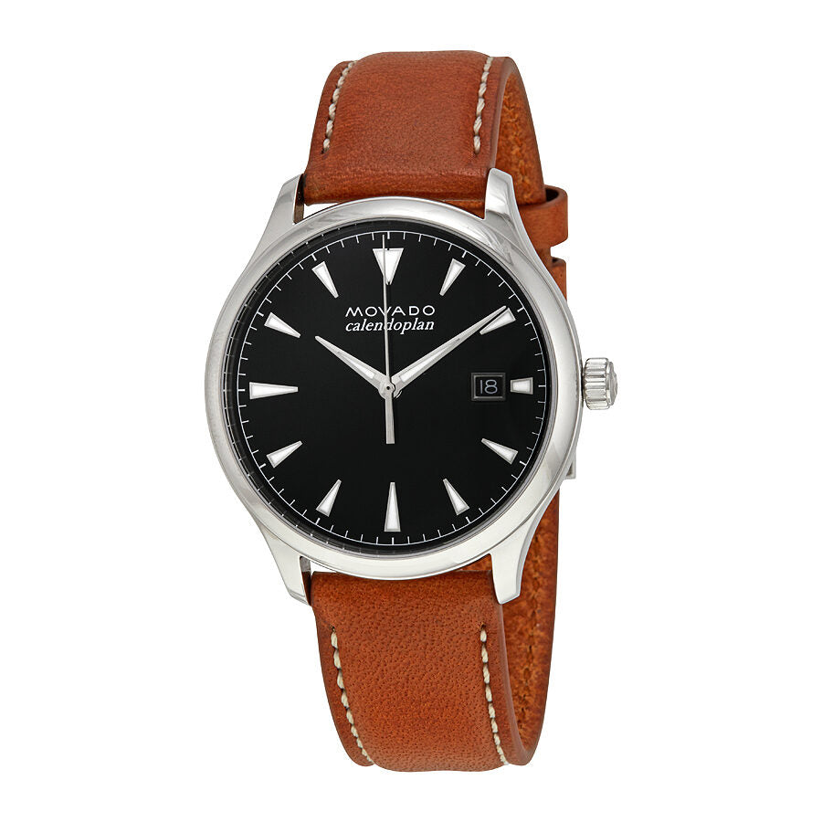 Movado heritage black dial men's watch shop