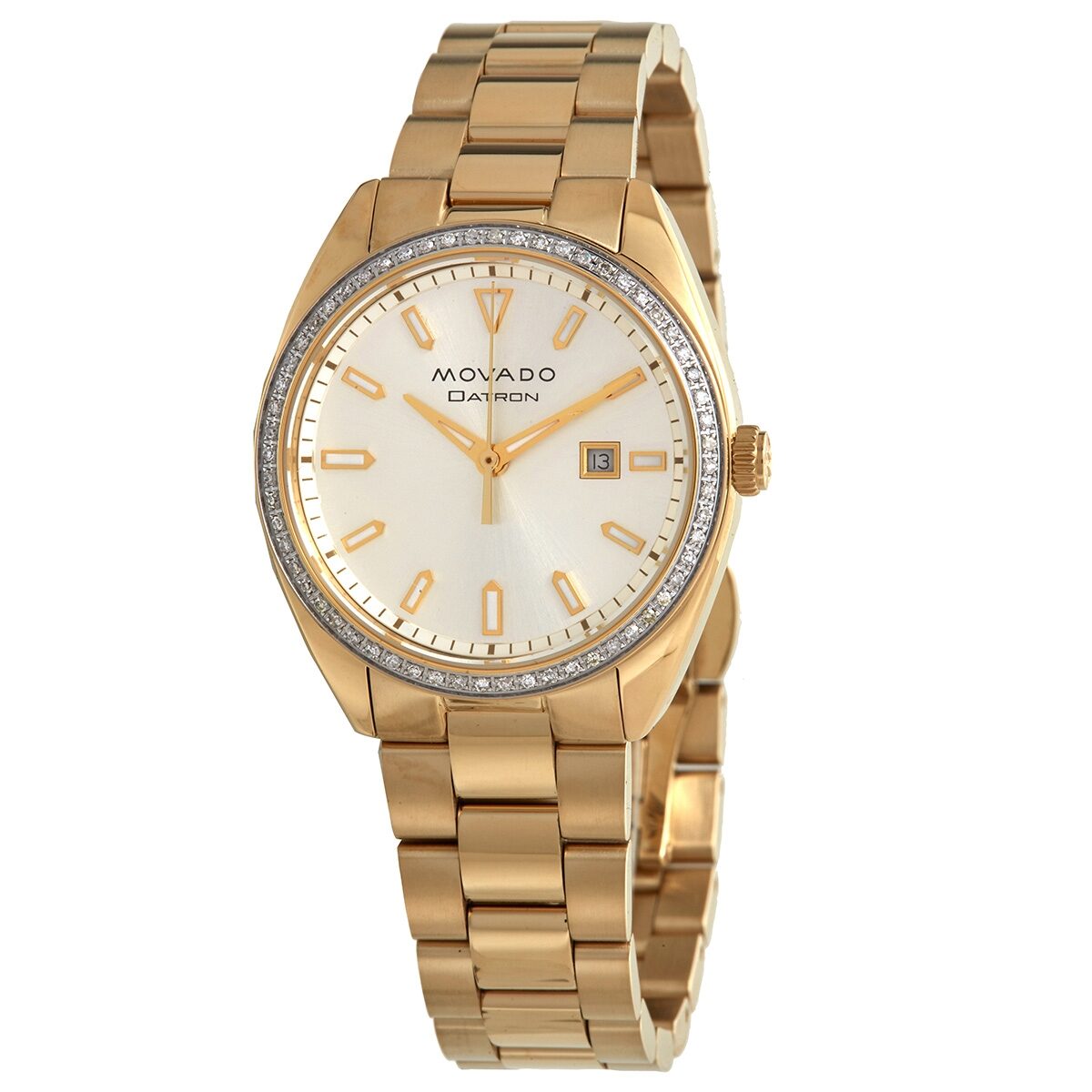 Movado Heritage Datron Quartz Diamond Ladies Watch 3650070 Watches of America