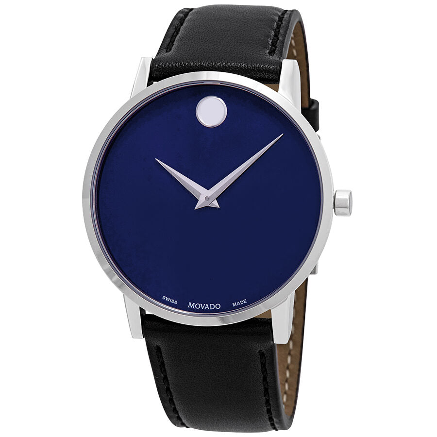 Movado men's blue dial hotsell