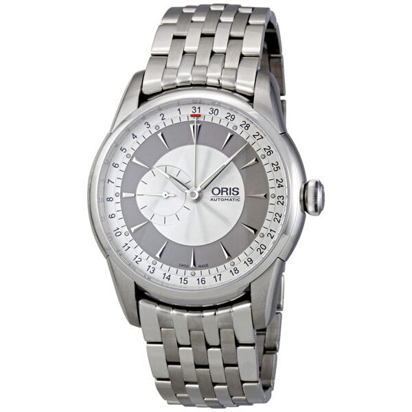 Oris Men s Artelier Silver Dial Stainless Steel Bracelet Automatic Watch 644 7597 4051MB 01 644 7597 4051 07 8 22 75 Watches of America