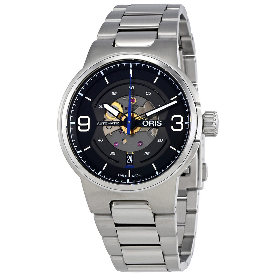 Oris Williams Engine Automatic Men s Stainless Steel Watch 01 733 7716 4164 07 8 24 50 Watches of America