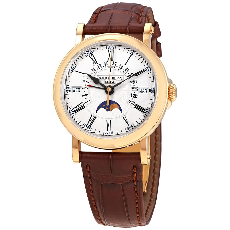 Patek Philippe Perpetual Calendar 18k Yellow Gold Moon Phase Men's
