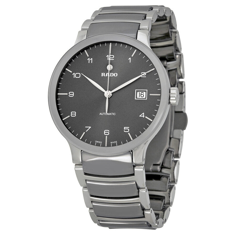 Rado Centrix Grey Dial Two tone Bracelet Men s Watch R30939112 Watches of America