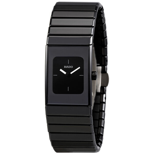 Rado ladies black ceramic watch sale