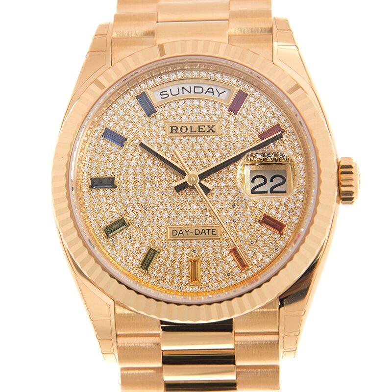 Rolex deals presidential rainbow